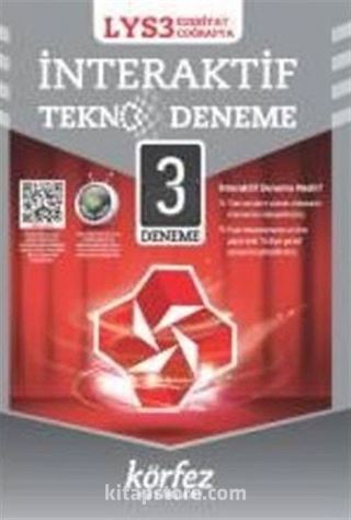 LYS 3 Edebiyat-Coğrafya İnteraktif Tekno Deneme (3 Deneme)