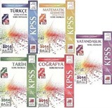 2014 KPSS Genel Yetenek Genel Kültür Soru Bankası Modüler Set (5 Kitap)