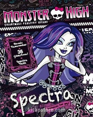 Monster High Spectra Çıkartmalı Faaliyet Kitabı