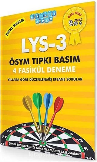 LYS-3 ÖSYM Tıpkı Basım 4 Fasikül Deneme