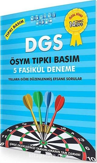 2014 DGS ÖSYM Tıpkı Basım 5 Fasikül Deneme