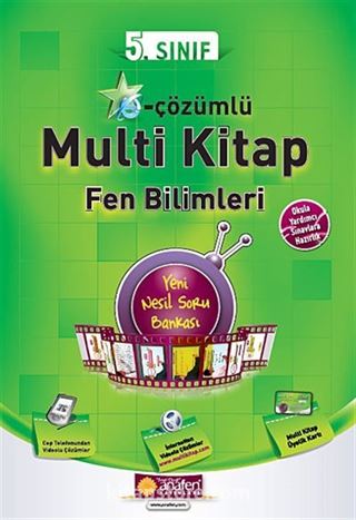 5. Sınıf E-Çözümlü Multi Kitap Fen Bilimleri