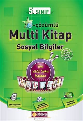 5. Sınıf E-Çözümlü Multi Kitap Sosyal Bilgiler