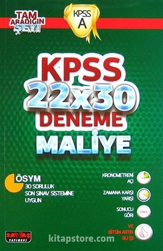 2014 KPSS 22x30 Deneme Maliye