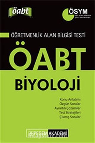 KPSS ÖABT Biyoloji