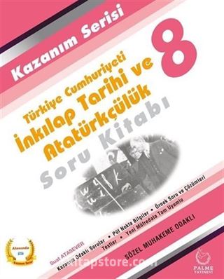 8. Sınıf T.C. İnkılap Tarihi ve Atatürkçülük Soru Kitabı