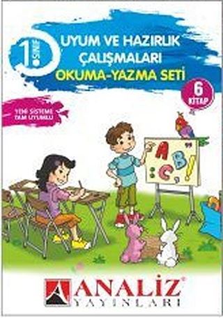 1.Sınıf Uyum ve Hazırlık Çalışmaları Okuma-Yazma Seti (6 Kitap)