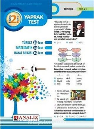 2.Sınıf Kurumsal Yaprak Testler