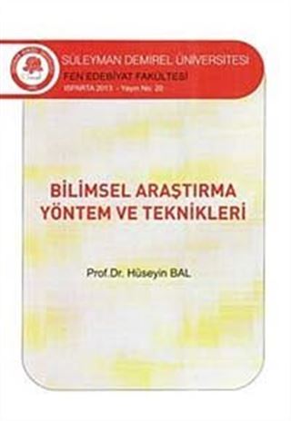 Bilimsel Araştırma Yöntem ve Teknikleri