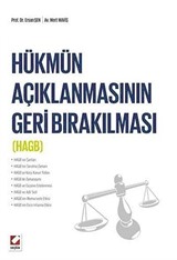 Hükmün Açıklanmasının Geri Bırakılması (Prof. Dr. Ersan Şen-Mert Maviş)