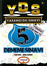 YDS Tamamı Çözümlü 5 Deneme Sınavı