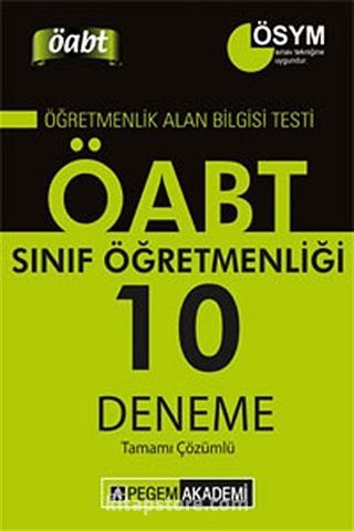 2014 KPSS ÖABT Sınıf Öğretmenliği Tamamı Çözümlü 10 Deneme