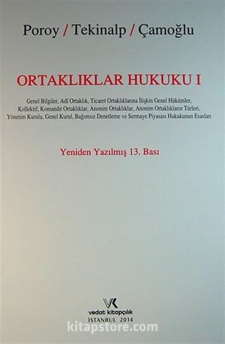 Ortaklıklar Hukuku 1