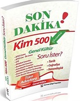 Son Dakika! Kim 500 Çözümlü Genel Kültür Soru İster?