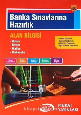 Banka Sınavlarına Hazırlık Alan Bilgisi (Kod:2543)