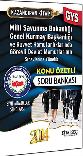 2014 GYS Kazandıran Kitap Milli Savunma Bakanlığı Konu Özetli Soru Bankası