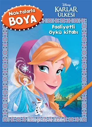 Disney Karlar Ülkesi Noktalarla Boya Faaliyetli Öykü Kitabı