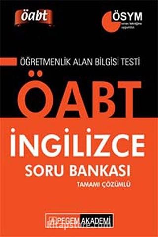 2014 KPSS ÖABT İngilizce Tamamı Çözümlü Soru Bankası