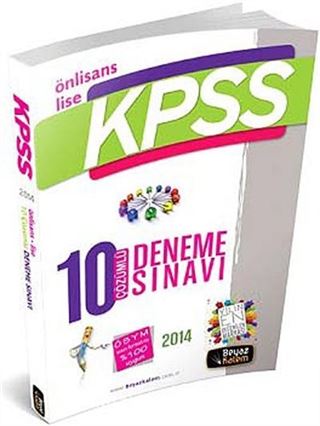 2014 KPSS Lise Önlisans 10 Çözümlü Deneme