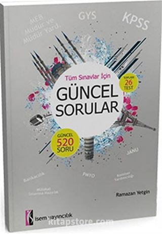 2014 Tüm Sınavlar İçin Güncel Sorular