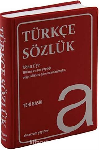 Türkçe Sözlük (Plastik Kapak)