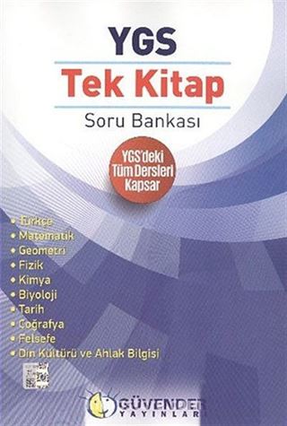 YGS Tek Kitap Soru Bankası (Tüm Dersler)