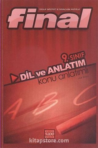 9. Sınıf Dil ve Anlatım Konu Anlatımlı