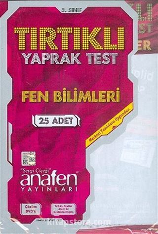 3. Sınıf Fen Bilimleri Tırtıklı Yaprak Test