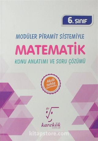 6. Sınıf Matematik Konu Anlatımlı / Modüler Piramit Sistemi