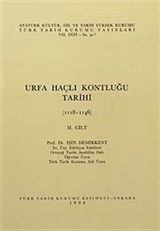 Urfa Haçlı Kontluğu II.Cilt (1118-1146)