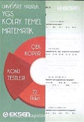 YGS Kolay Temel Matematik Konu Testleri