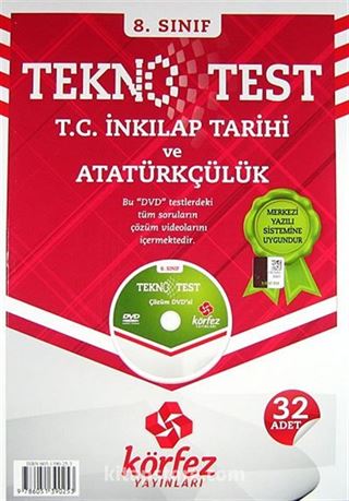 8. Sınıf T.C. İnkılap Tarihi ve Atatürkçülük Tekno Test