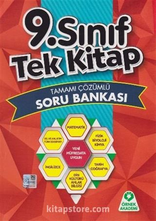 9. Sınıf Tek Kitap Tamamı Çözümlü Soru Bankası