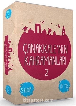 Çanakkale'nin Kahramanları Set 2 (5 Kitap)