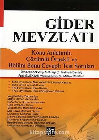 Gider Mevzuatı