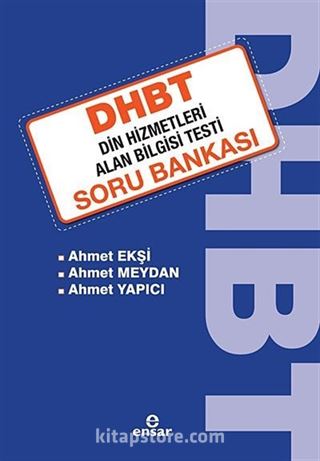 DHBT Din Hizmetleri Alan Bilgi Testi Soru Bankası