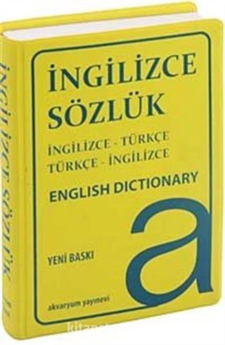 İngilizce Sözlük (İngilizce-Türkçe Türkçe-İngilizce)