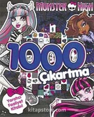 Monster High 1000 Çıkartma Yaratıcı Faaliyet Kitabı