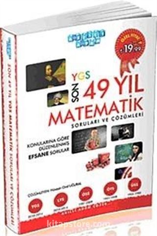 YGS Son 49 Yıl Matematik Soruları ve Çözümleri