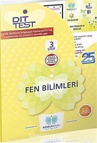 3.Sınıf Fen Bilimleri Dıt Test