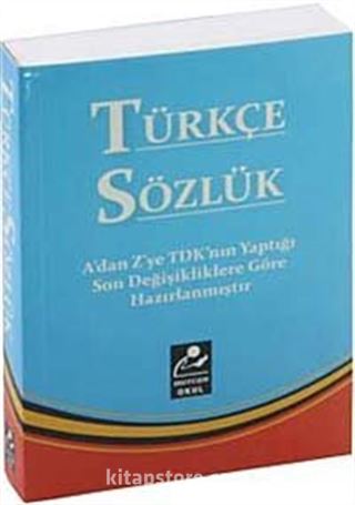 Türkçe Sözlük (Renkli, Fihristli)