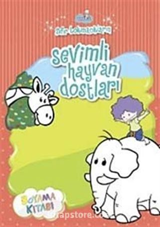 Sevimli Hayvan Dostları Boyama Kitabı / Sıfır Lokmacıklarım