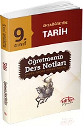 9. Sınıf Ortaöğretim Tarih Öğretmenin Ders Notları