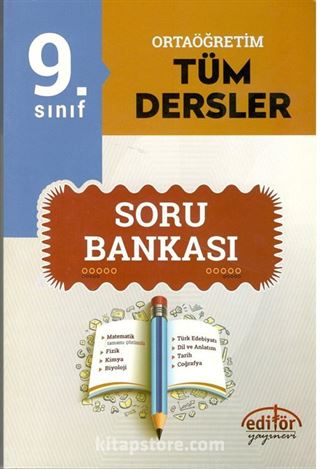 9. Sınıf Ortaöğretim Tüm Dersler Soru Bankası