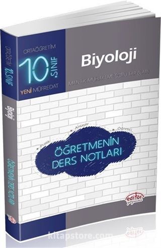 10. Sınıf Biyoloji Öğretmenin Ders Notları