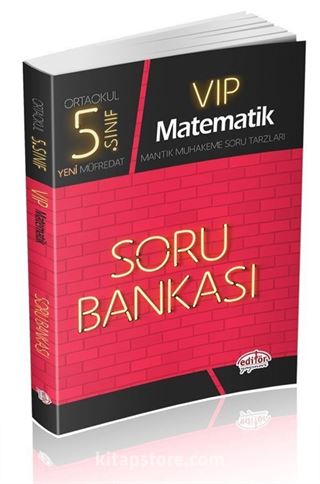 5. Sınıf Vip Matematik Soru Bankası