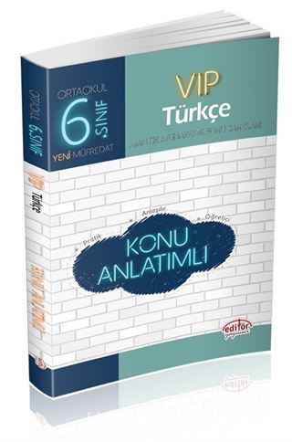 6. Sınıf Vip Türkçe Konu Anlatımlı