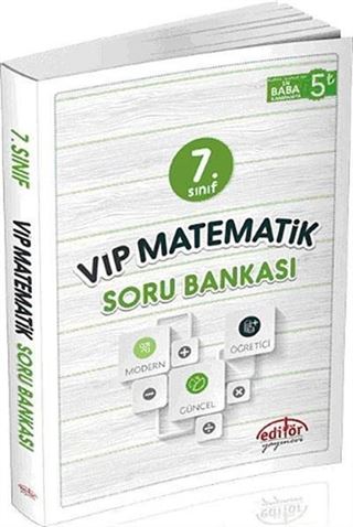 7. Sınıf Vip Matematik Soru Bankası