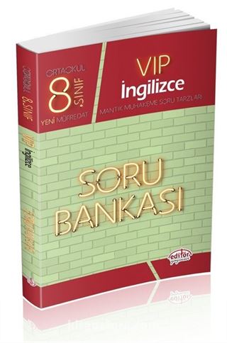 8. Sınıf Vip İngilizce Soru Bankası