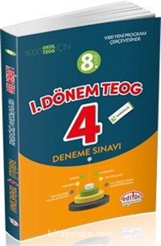 8. Sınıf 1. Dönem TEOG 4 Deneme Sınavı